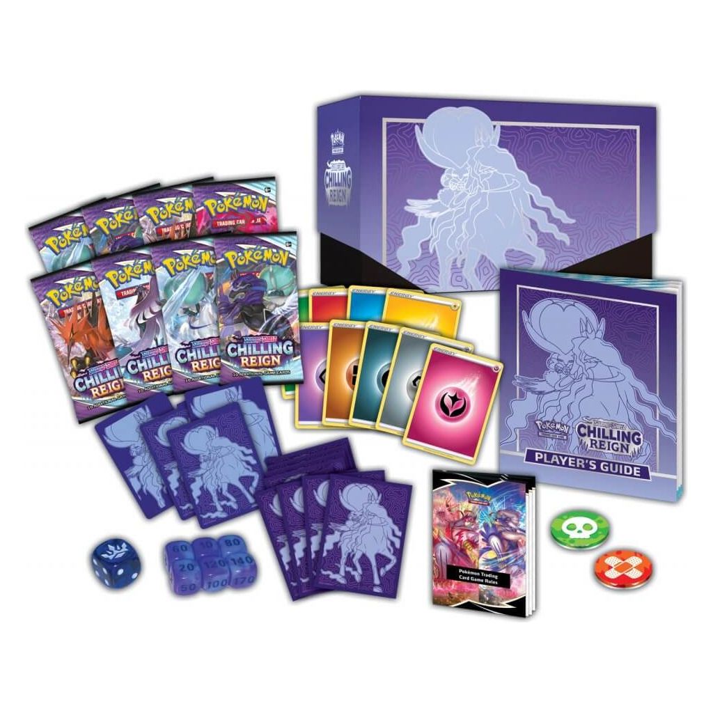 POKÉMON TCG Sword and Shield - Chilling Reign Elite Trainer Box - PokéBox Australia