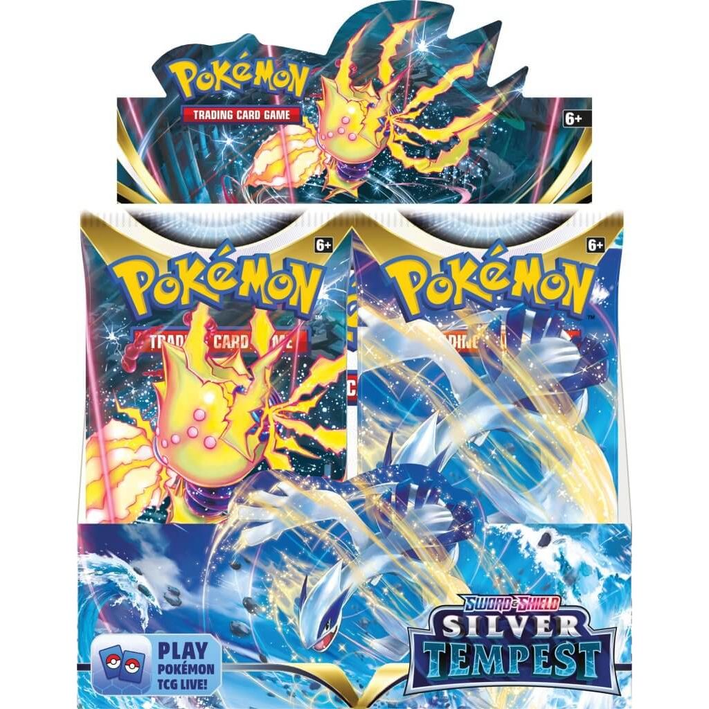 POKÉMON TCG Sword and Shield 12 - Silver Tempest Booster Box - PokéBox Australia