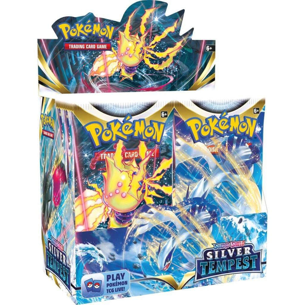POKÉMON TCG Sword and Shield 12 - Silver Tempest Booster Box - PokéBox Australia