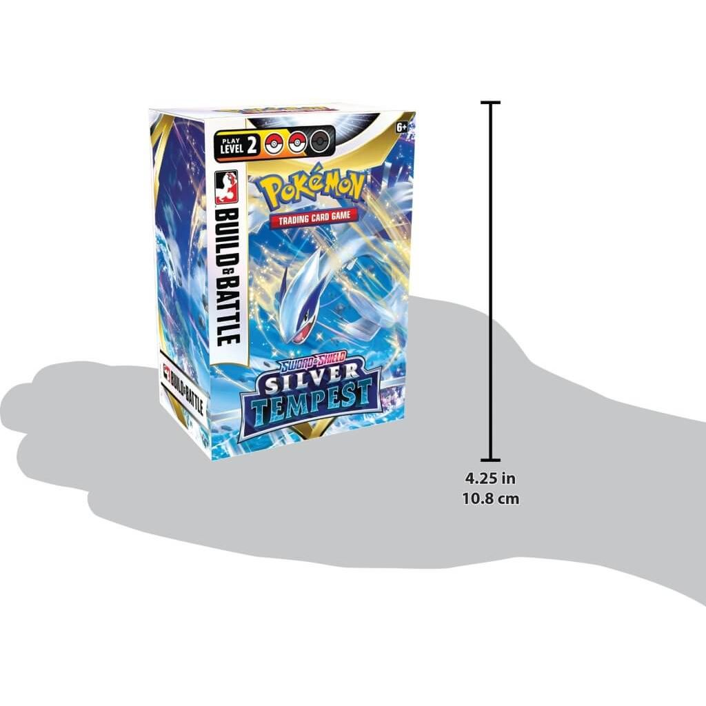 POKÉMON TCG Sword and Shield 12 - Silver Tempest Build & Battle Box - PokéBox Australia