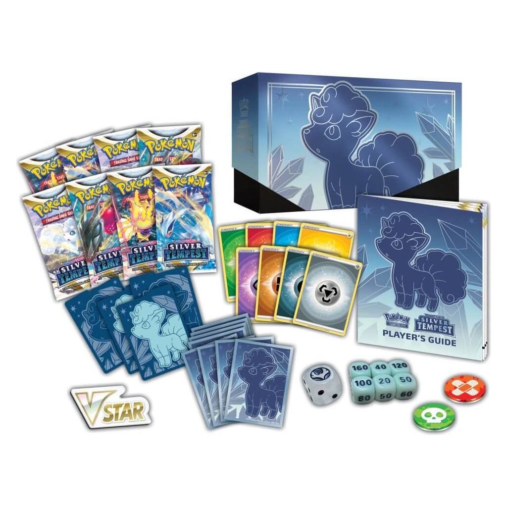 POKÉMON TCG Sword and Shield 12 - Silver Tempest Elite Trainer Box (ETB) - PokéBox Australia
