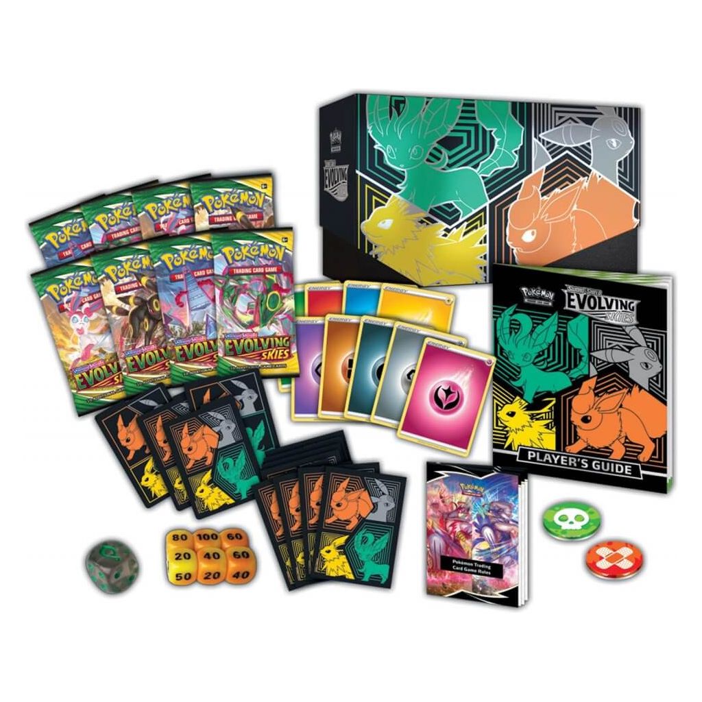 POKÉMON TCG Sword and Shield – Evolving Skies Elite Trainer Box (ETB)