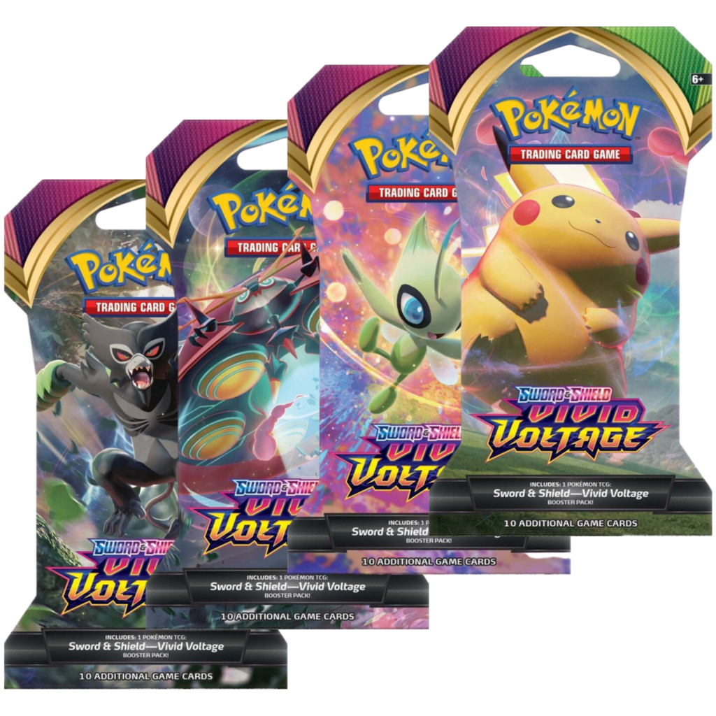Pokemon TCG Sword & Shield Vivid Voltage Booster Box - PokéBox Australia