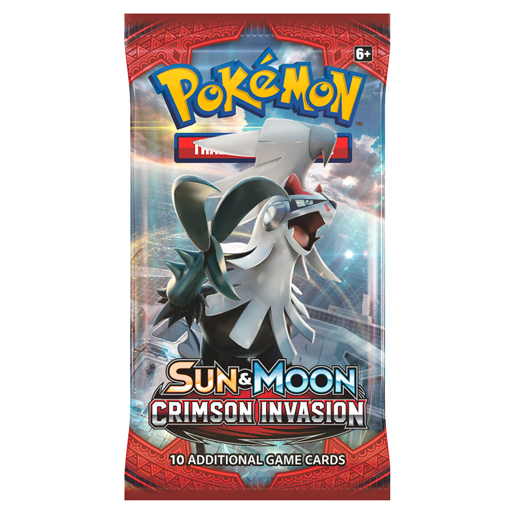 Pokemon TCG Sun & Moon Crimson Invasion Booster Pack - PokéBox Australia
